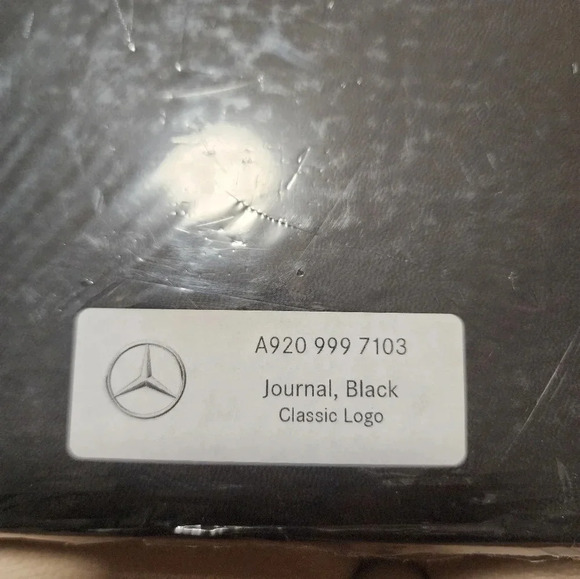 Mercedes  Benz Original Notebook Black Sealed - Picture 3 of 3